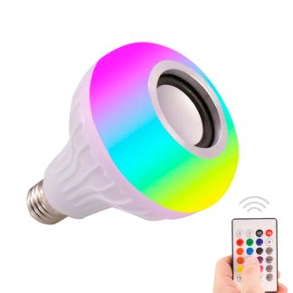 Bombillo RGB Bluetooht con Parlante L6