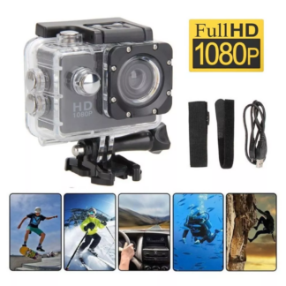 Cámara Deportiva Sumergible Sport Cam Full HD 1080P